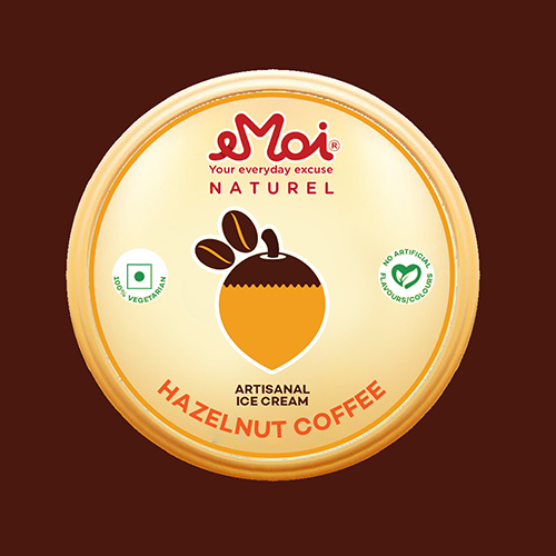 Artisanal ice cream - Hazelnut coffee