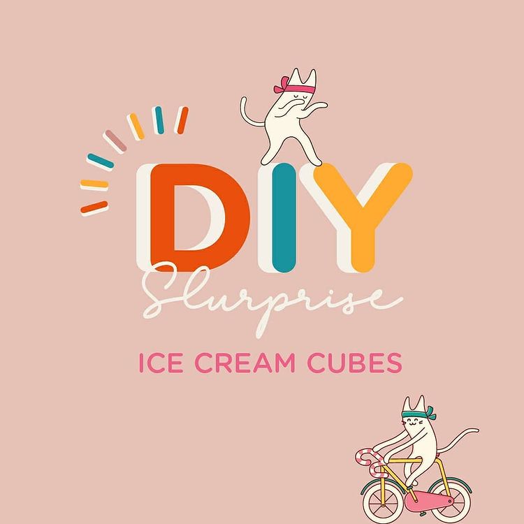 DIY Surprises Ice Cream Cubes