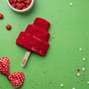 Red Velvet Cake Ice Cream Stick (Chritmas tree Shaped) BESTSELLER!
